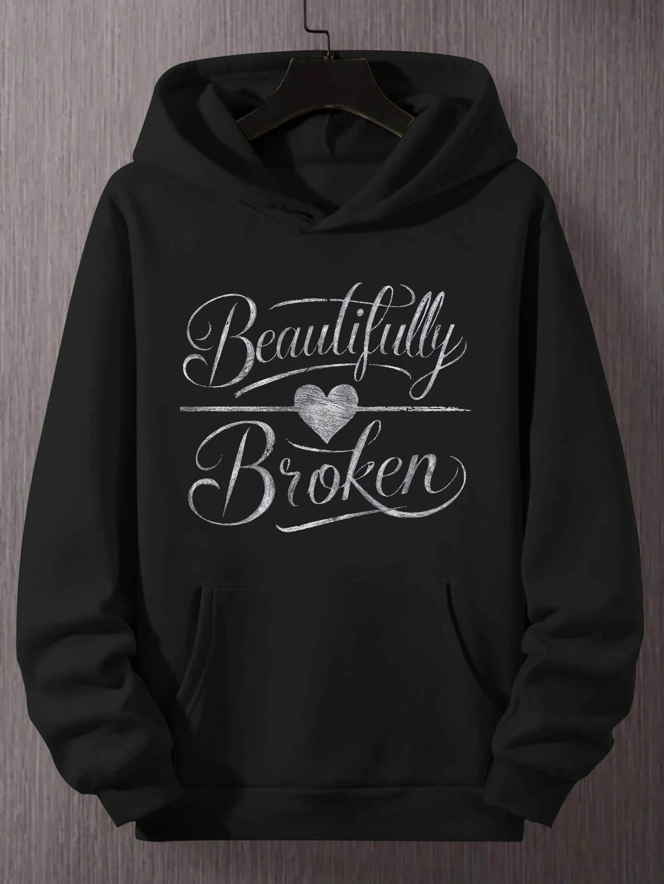 letter print 2025 new Autumn winter models Men's windproof Warm Cotton Oversized fleece Hoodie Outdoor Commuter Women's Hoodie