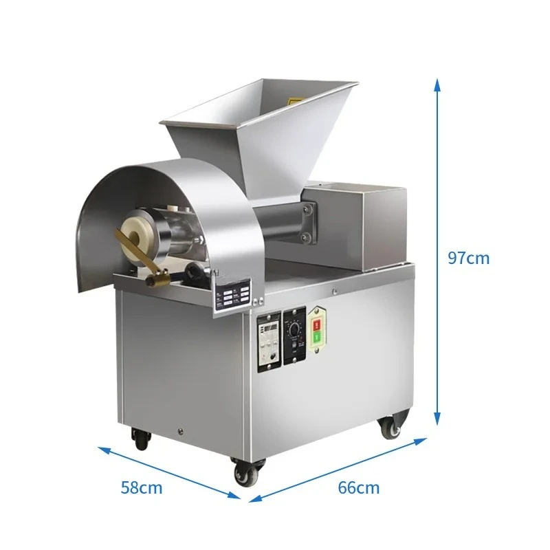 Auto Bun Pizza Bread Cake Dough Maker Full Automatic Divider Rounder Roller Machine Bakery Cortadora Maquina 4