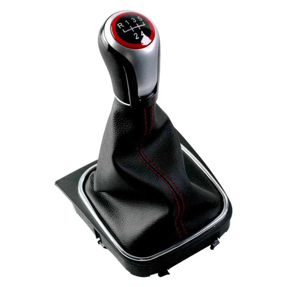 

5 6-скоростных ручек переключения передач и основание кронштейна для Rabbit для Golf5 MK5 и Golf6 Улучшите estetykę интерьера вашего автомобиля