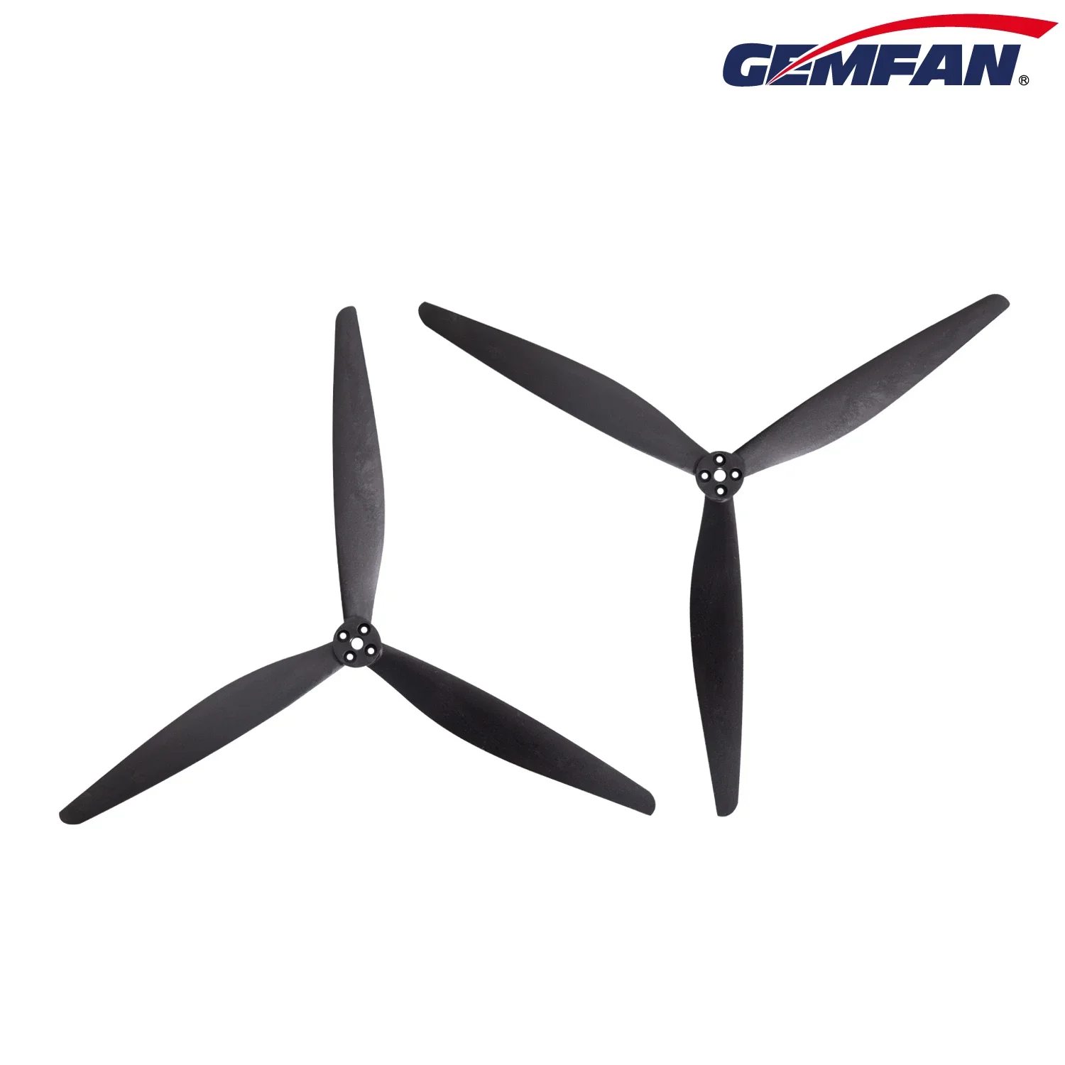 2Pairs(2CW+2CCW) Gemfan X-CLASS 1308 13X8X3 13inch Propeller Reinforced Carbon Nylon / Glass Fiber Nylon