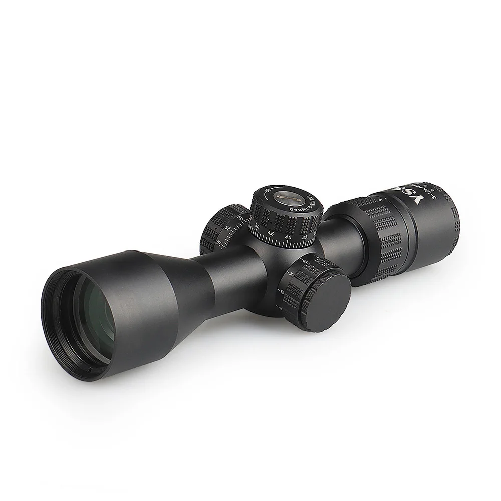 3-12x44 FFP Optical Scope 1000G Shockproof Waterproof First Focal Plane Telescope Sight with Mount Set