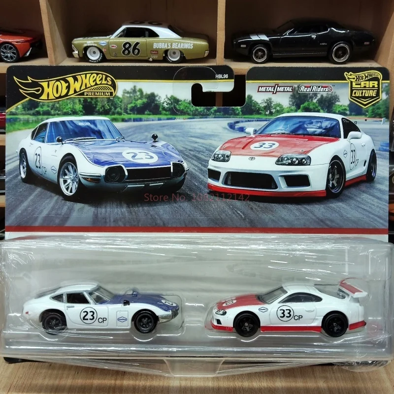 

Набор из 3 литых автомобилей Hot Wheels Premium в масштабе 1/64, смесь внедорожных моделей Subaru Plymouth Toyota для коллекции