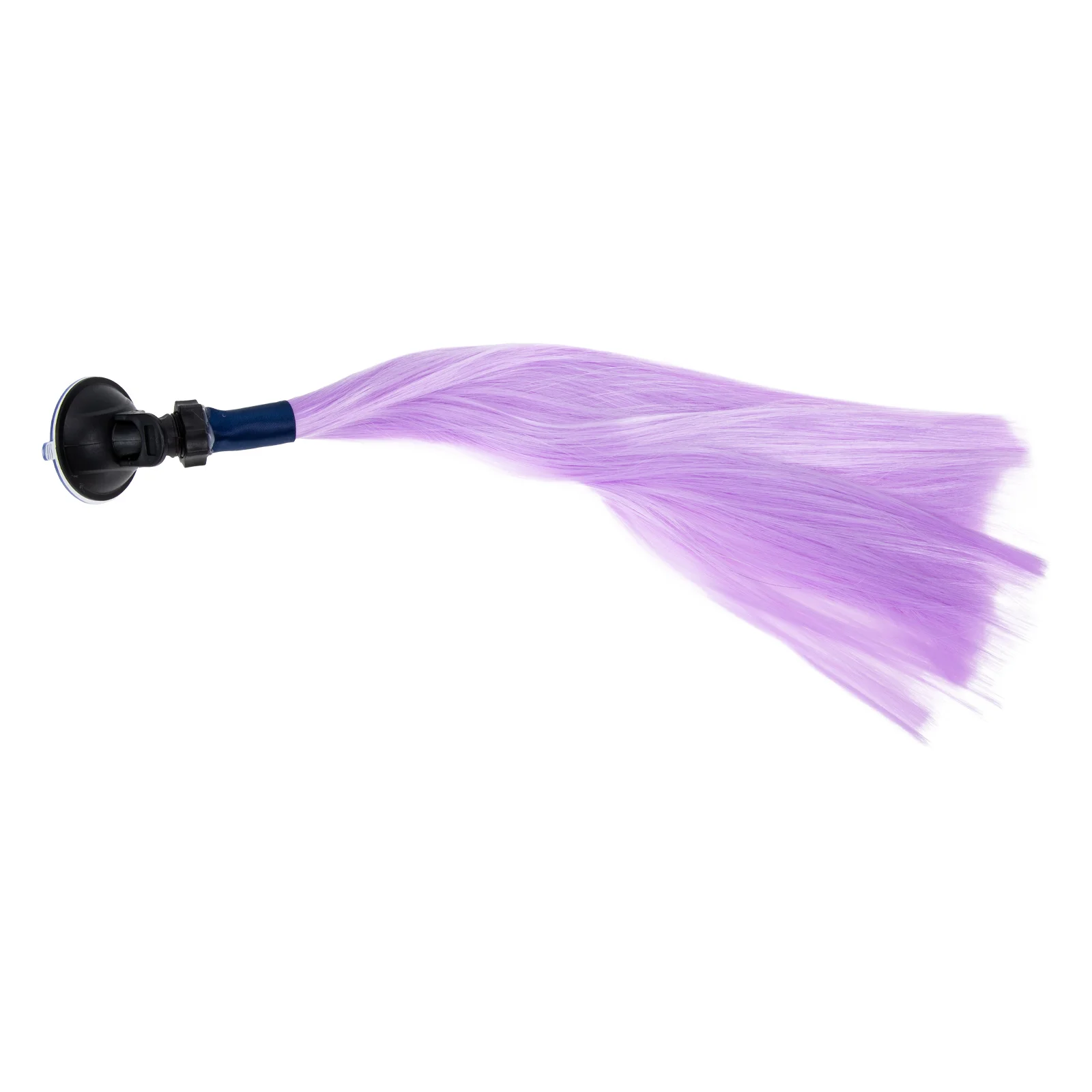 

High Temperature Wire Motorcycle Ponytail Purple Kids Outdoor Durable Decorative BraidHelmet Accessory Straight Hair
