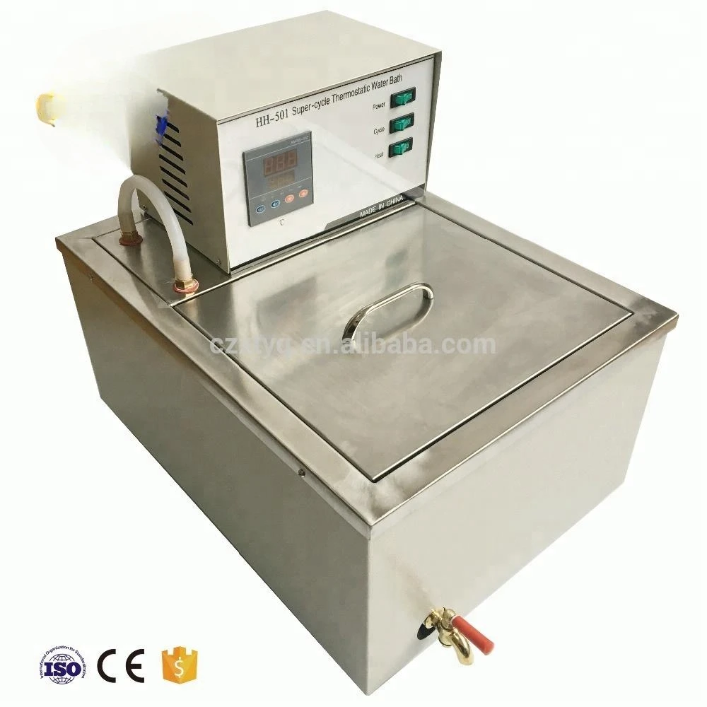 Laboratory digital display thermostat controlled electric heating water baths