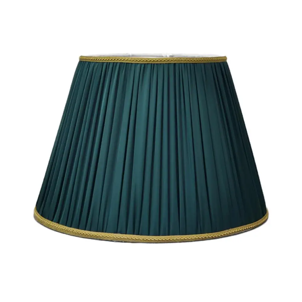 Imagem -02 - Oversized Table Lamp With Blue Cloth Cover Fabric Lampshade Floor Lamp Acessórios de Iluminação Decoração para Casa