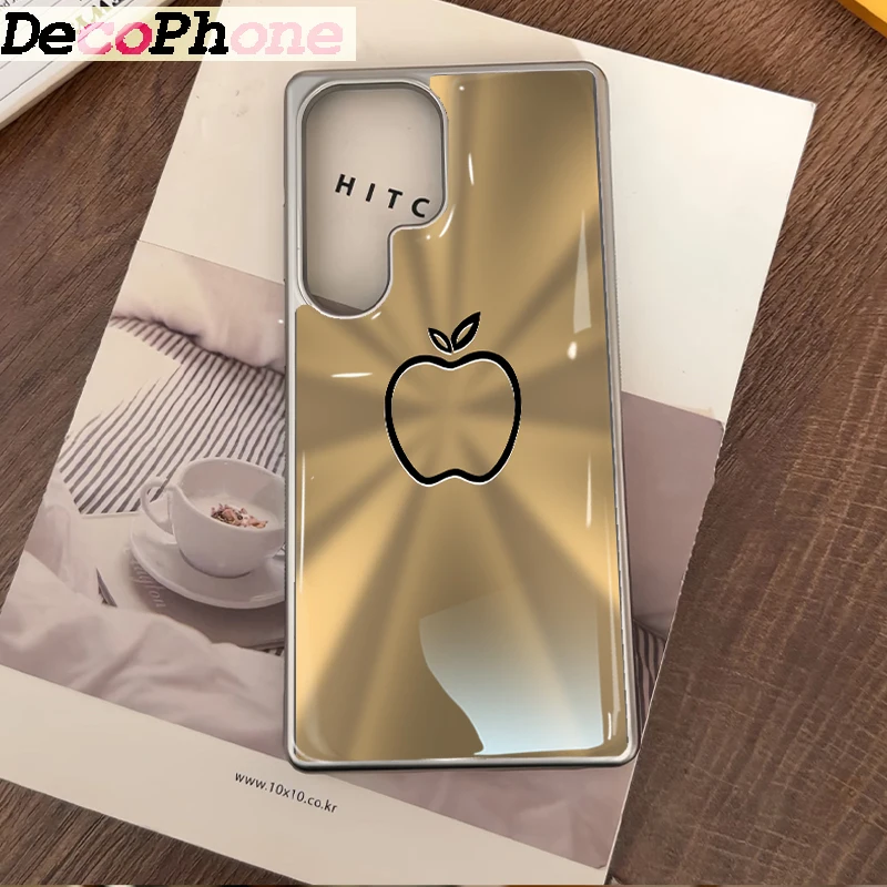 Electroplate Epoxy Phone Case Anti-drop  FOR Samsung Galaxy 23/24/25/26 PLus FE ULTRA EDGE