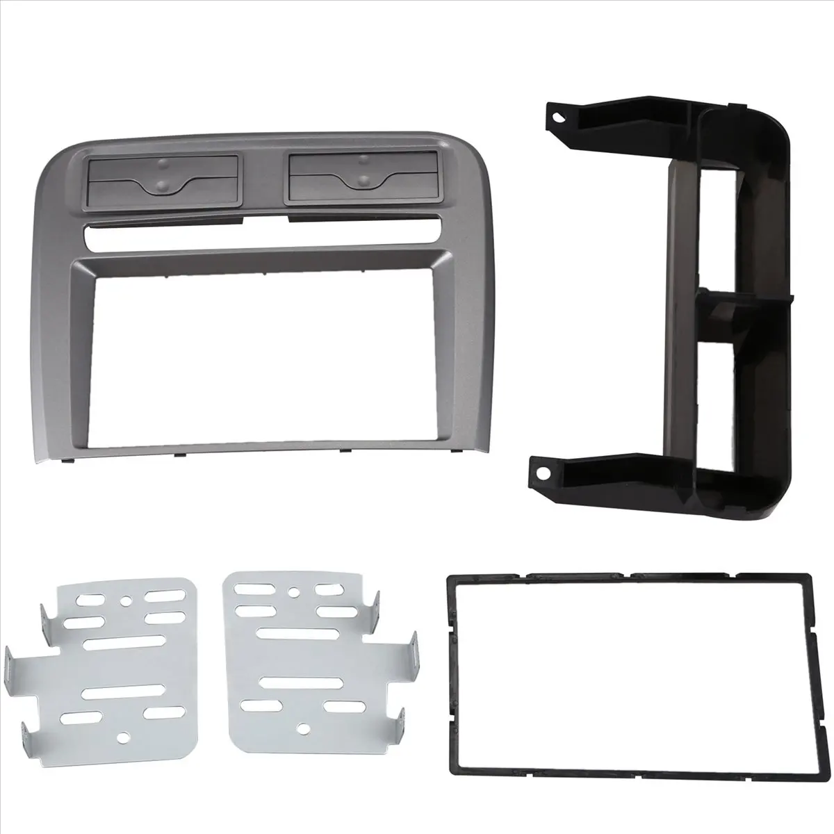 Mega Sale 2 Din Car Radio Fascia Fit for Fiat Grand Punto 2005-2009 Left Wheel Dash Mounting Installation Trim Frame Stereo Kit
