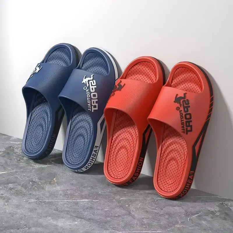 

Fashion Men's Sandals Summer EVA Comfortable Anti-Slip Soft Soles House Slippers for Indoor Outdoor Wear Breathable Shower Slide
