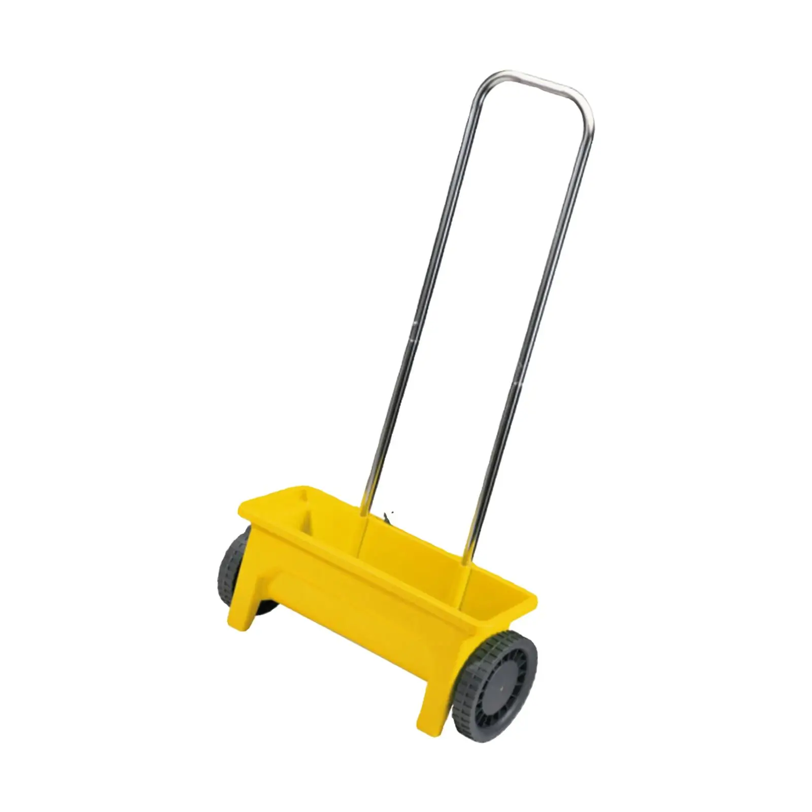 Seed Spreader Garden Tools Walk behind Push Drop Spreader for Park Lawn Salt