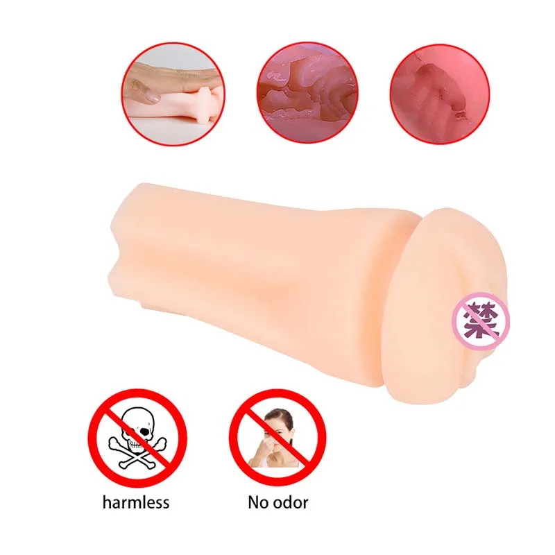 Anime Masturbator Cup Sex Toys For Men Penis Trainer Oral Simulation Vagina Anal Male Pocket Pussy Aircraft Cup Cock Massager