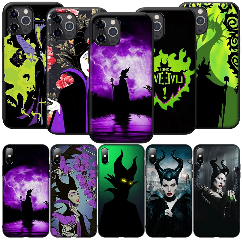 Maleficent New High-End Phone Case for iPhone 16 15 14 13 7 8 Pro Max Mini Plus