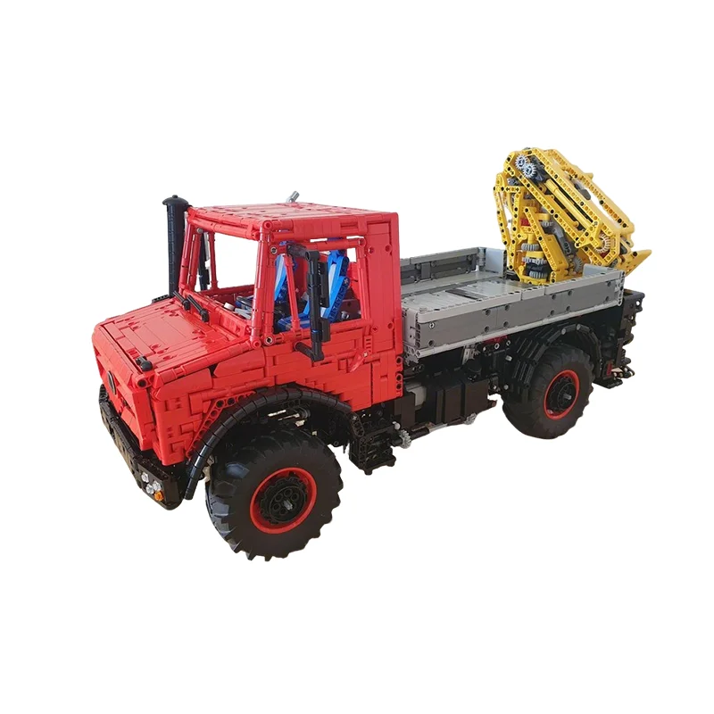 6360pcs MOC Mercedesesed Benz Unimog A Speed Gearbox Model Building Blocks Architecture Toys Christmas Gifts Kids Idea Creative