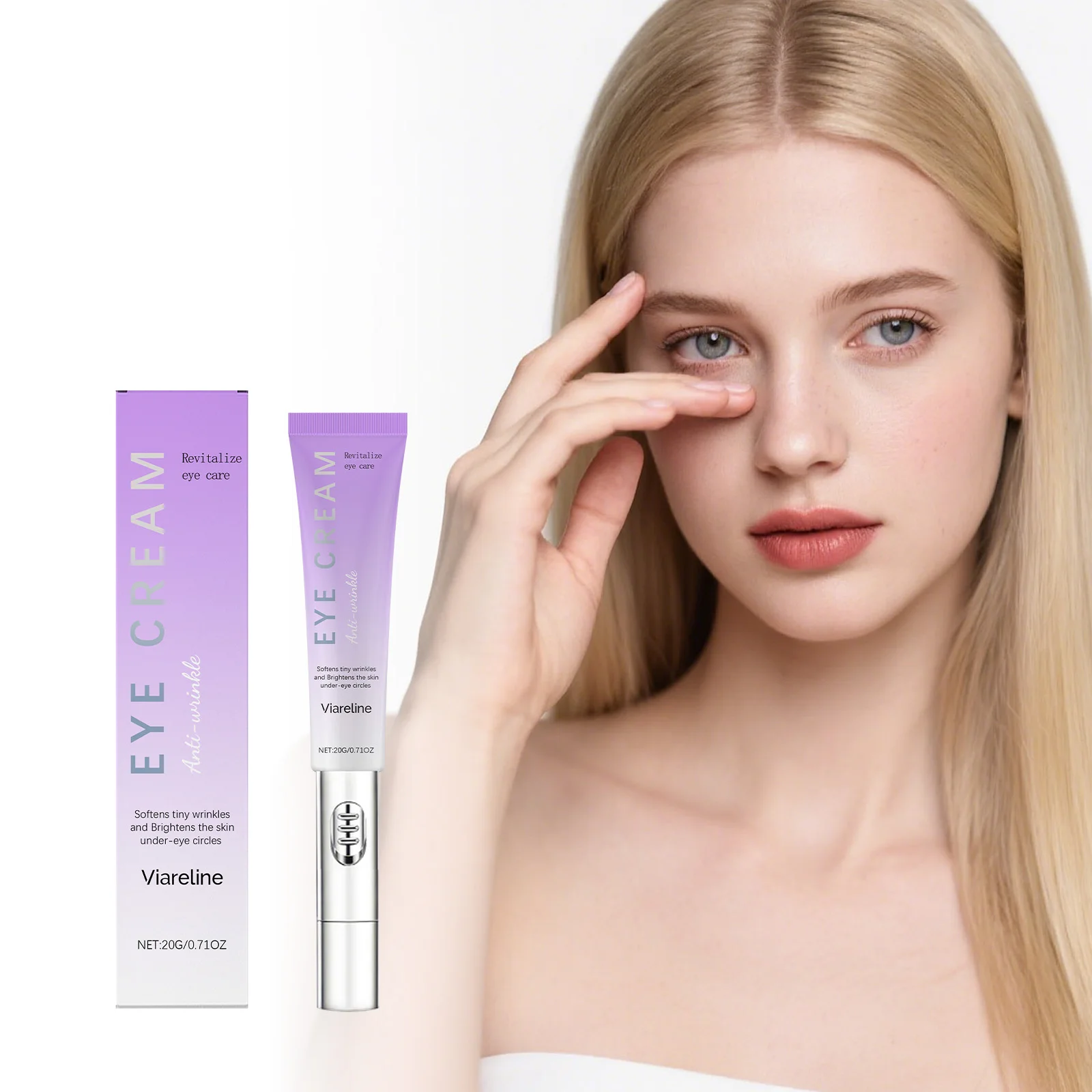 

Electric Massage Eye Cream Firming Lifting Fade Fine Lines Dark Circles Remove Eye Bag Puffiness Moisturizing Brighten Eye Skin