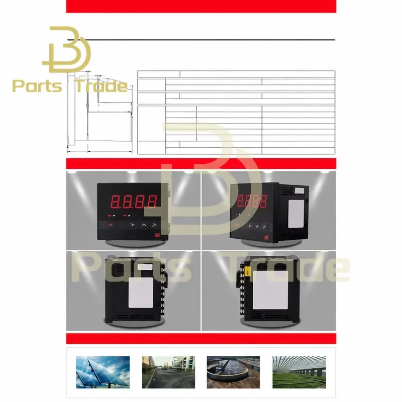 Smart Ammeter for HB406Z-A HB406T-A HB406ZB-A HB406TB-A Digital Current Meter High Precision Electrical Measurement Tool