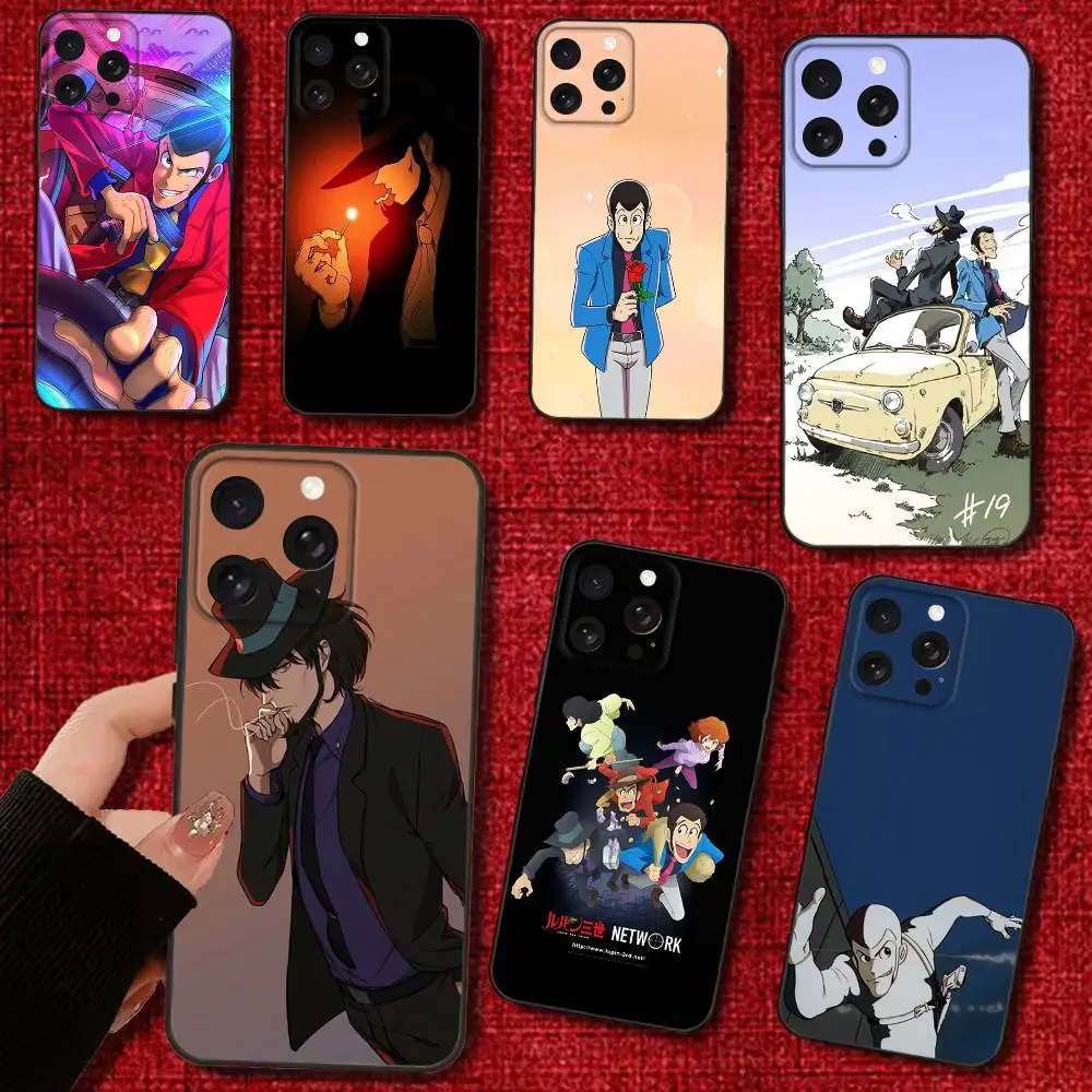 

L-Lupin The T-Third Phone Case For iPhone 16e,16,15,14,13,12,11,Pro,X,XS,Max,XR,Plus,Mini Soft Black Cover