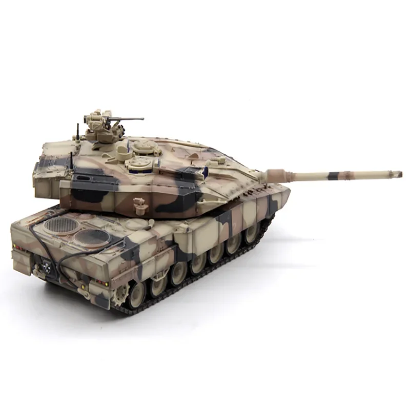 Diecast 1:72 Scale German Leopard 2A7 Tracked Fighting Vehicle NATO Tricolor A7PRO Finished Tank Model Collection Toy Gift