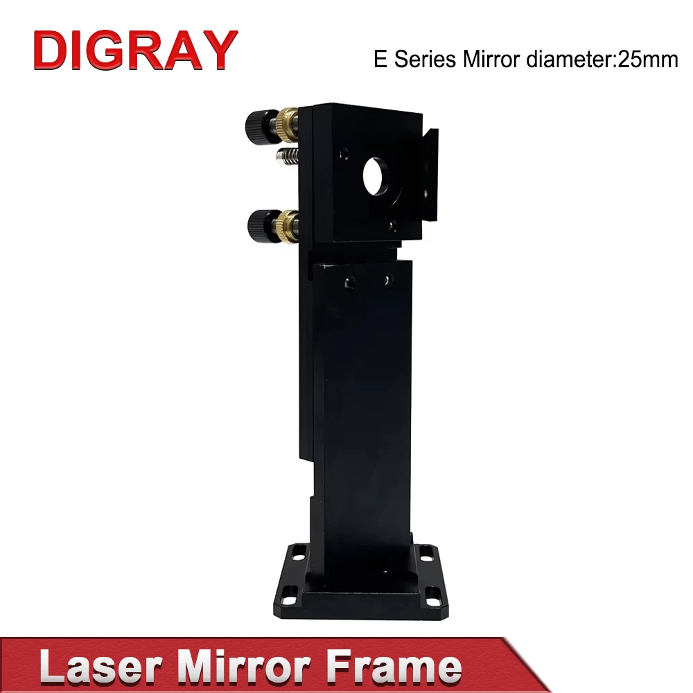 

DIGRAY E Series CO2 Первый отражатель 25 мм Черный монтажный кронштейн Станок для лазерной гравировки и резки Встроенный кронштейн отражателя