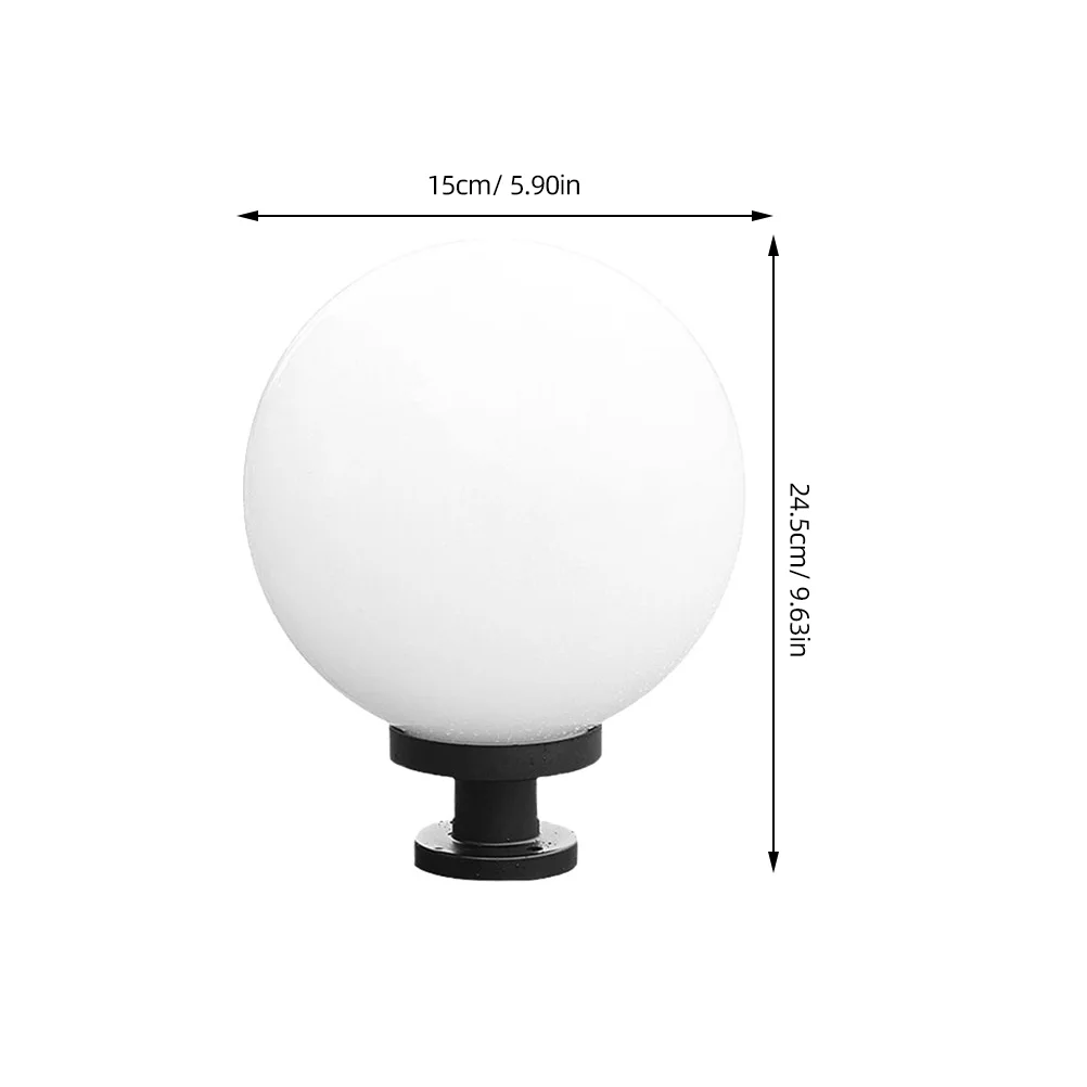 Zaunleuchten, Außenlampen für Terrasse, Pfostenleuchte, Deckenventilator, Stange, Acrylpfosten, Beleuchtung, Hof, elektrische Leuchten