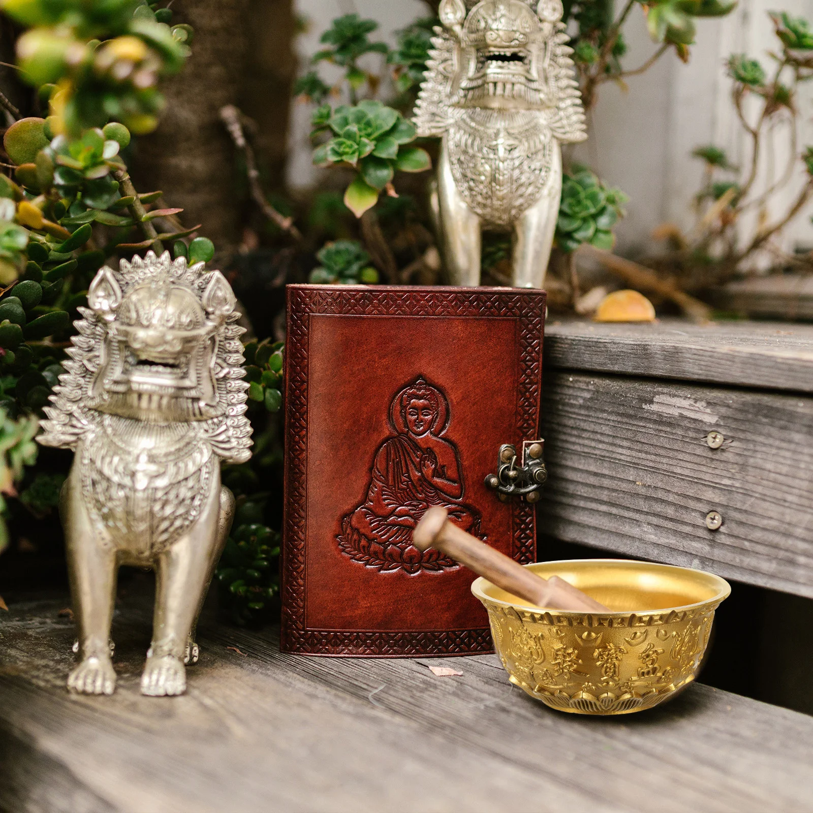 

1pc Brass Wealth Basin Fine Craftsmanship Fortune Luck Symbol Home Office Shop Temple Ancestral Hall Gift Bowl Ornament