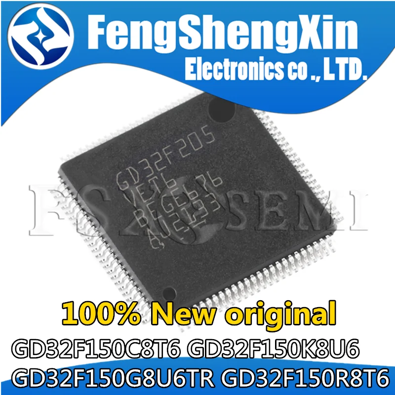 10pcs New GD32F150C8T6 GD32F150K8U6 F150K8 GD32F150G8U6TR F150G8 GD32F150R8T6 Microcontroller chip