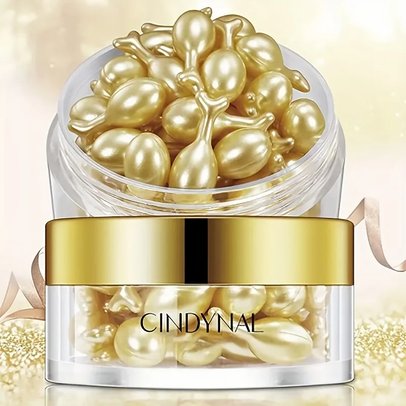 5 Boxes of 150Pcs Placenta and Hyaluronic Acid Essence Capsules - Deeply Nourishes and Moisturizes the Skin, Revealing Youthful Skin, Suitable for Locking in Moisture on the Face and Neck - Easy to Carry, Use Anytime, Anywhere, Perfect for Travel