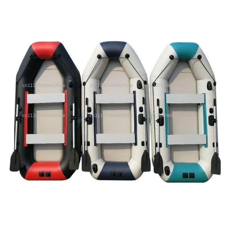 Bote Inflable de 2.0-3.6m, Kayak de Malla de Triple Capa Reforzada de 0.9mm, Hovercraft, Bote de Pesca LUYA