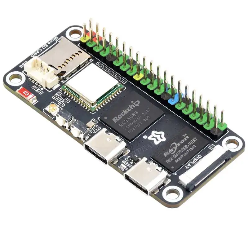럭스폭스 라이라 제로 W RK3506B 락칩 리눅스 보드 (MIPI/DSI 디스플레이 호환, 라즈베리 파이 제로 호환)