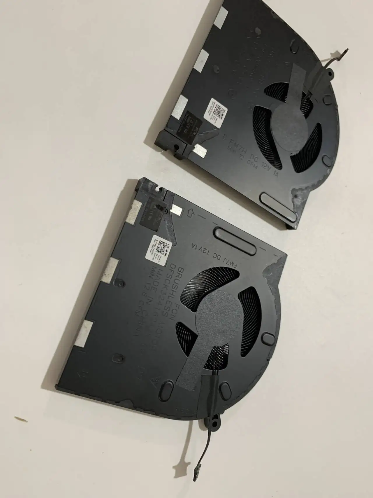 Laptop CPU+GPU Cooling Fan for DELL Alienware M17 R3 M17 R4 RTX20 RTX30 0CNV63 0H5TYJ