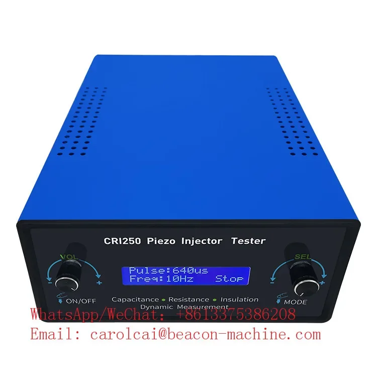 CRI250 Common Rail piezo injector comprehensive tester used to test piezo injector and AHE dynamic