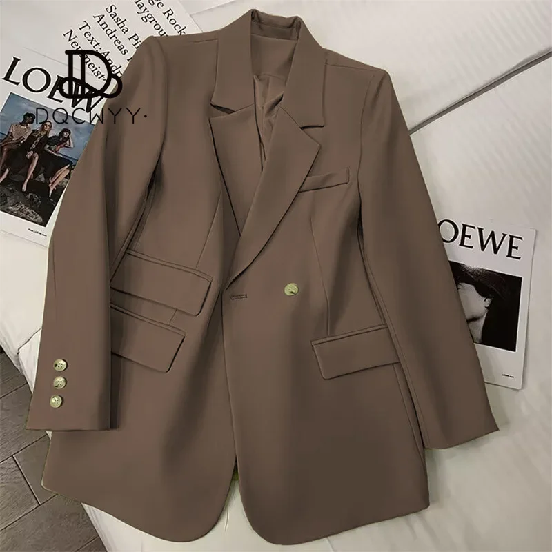 Imagem -05 - Blazer Feminino Pequeno Casual Temperamento Blazer de Escritório Roupas de Senhora Tops Novos de Moda Cabolsa de Nicho Primavera 2023