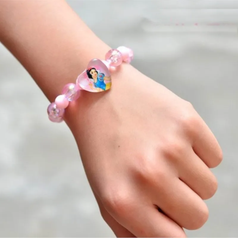 Cartoon Frozen 2 Elsa Anna Princess Wrist decoration Kawaii Figure Wristand Wear Toys Cute Girl Christmas Gift image 2