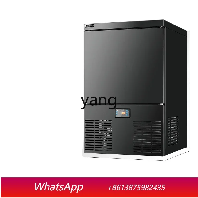 

Lcx commercial milk tea shop large capacity large bar ice machine small automatic square ice cube machine