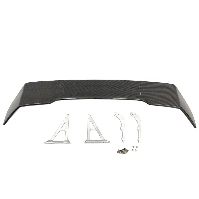 

Premium STI Style Carbon Fiber Swan Neck Rear Wing 2022 WRX