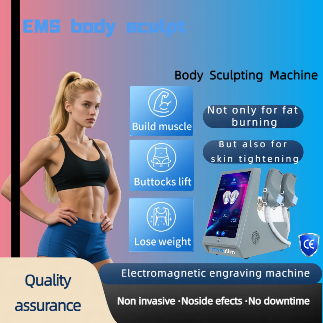 TAIXL EMS Neo 15 Tesla RF آلة محفز العضلات المهنية المحمولة نحت الجسم آلة برو التخسيس تشكيل غير الغازية