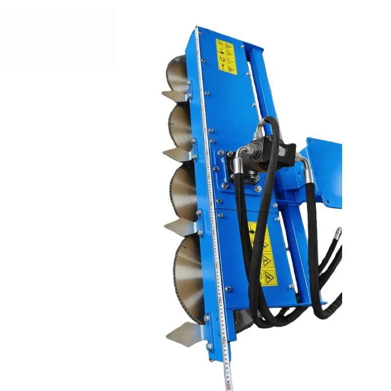 Excavator Bush Cutter Durable Hydraulic Hedge Cutter for Rough Vegetation Clearing