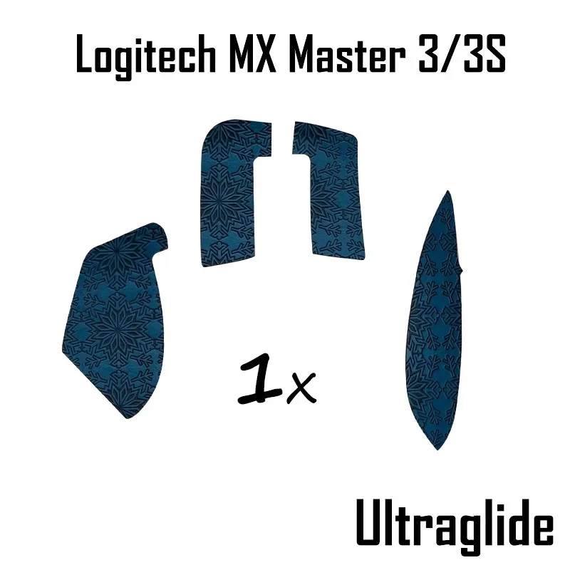 1 Set Mouse Anti Slip Sticker For Logitech MX Master 3 3S Mice Non-Slip Anti Sweat Tape Snowflake Texture