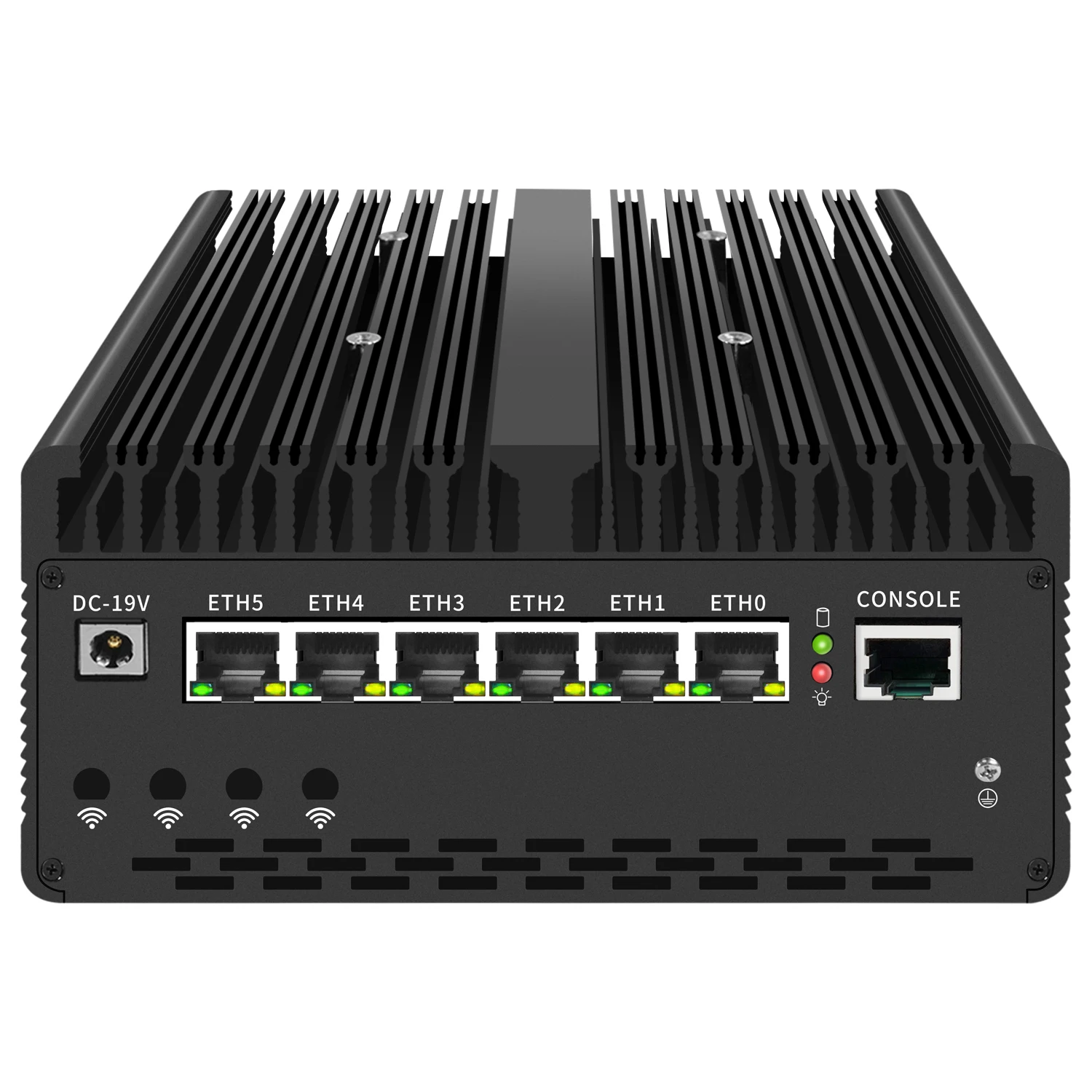 أجهزة BKHD H15 AI كمبيوتر صغير بدون مروحة Ultra 7 155H 185H 16 Cores 6x2.5G 2/4 SFP + جهاز توجيه جدار الحماية Minis Forum Proxmox WIFI 4G/5G