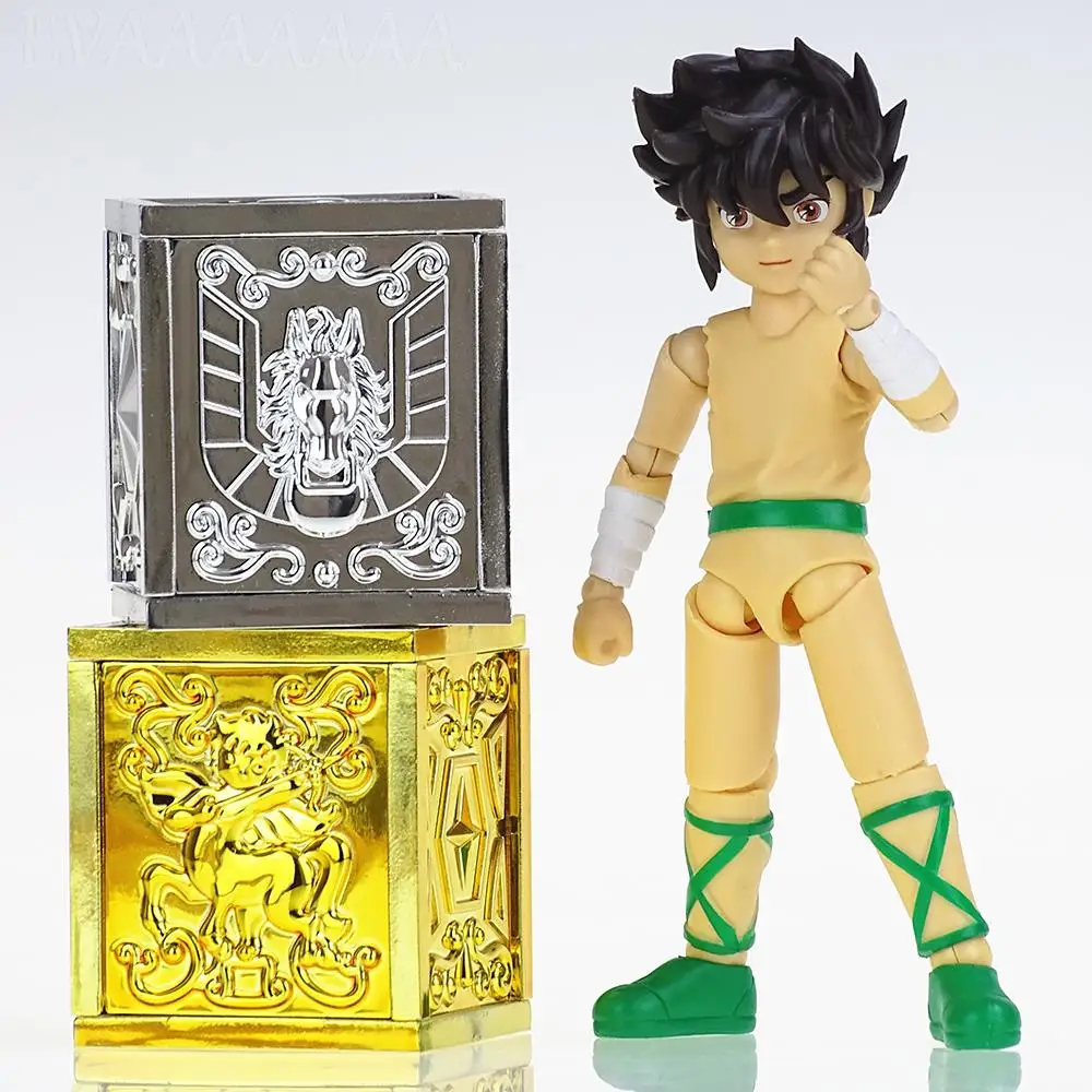 ST Model Saint Seiya Myth Cloth Pegasus Seiya Young Children Saints 2pcs Pandora Box Gift PVC Model Toys Knights of the Zodiac
