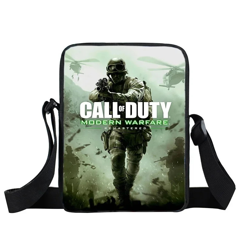 Call Of Duty Warzone Print Shoulder Bags Crossbody Bags Kids Messenger Bag Coin Purse Handbags Children Accessories Small Bag