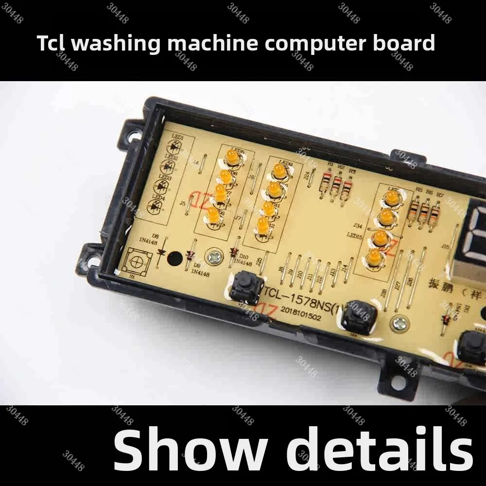 Fully Automatic Washing Machine Control Board Compatible with TCL XQB70-1578NS XQB60/XQB80-F302ZPZ