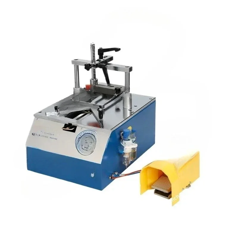 

Salon Photo Frame Picture Frame Machinery Equipment 45 Degree Desktop Pneumatic Nail Angle Machine