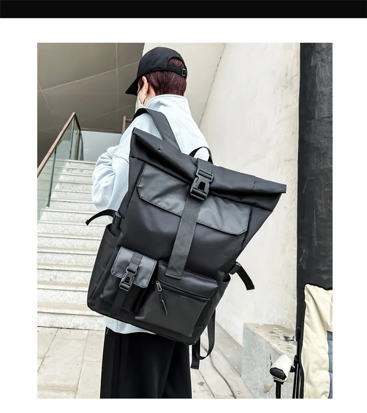 Unisex Commuter Computer Backpack with Multiple Functions and Large Capacity school backpack mochilas hombre travel bag bolsa 가방