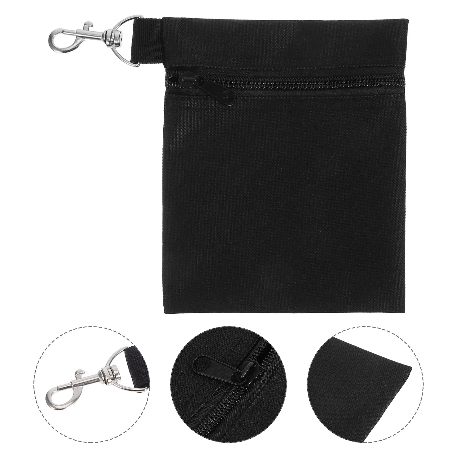 

2 Pcs Golf Bag Bags for Men Accessories Pouch Storage Case Nylon Accessory Ball