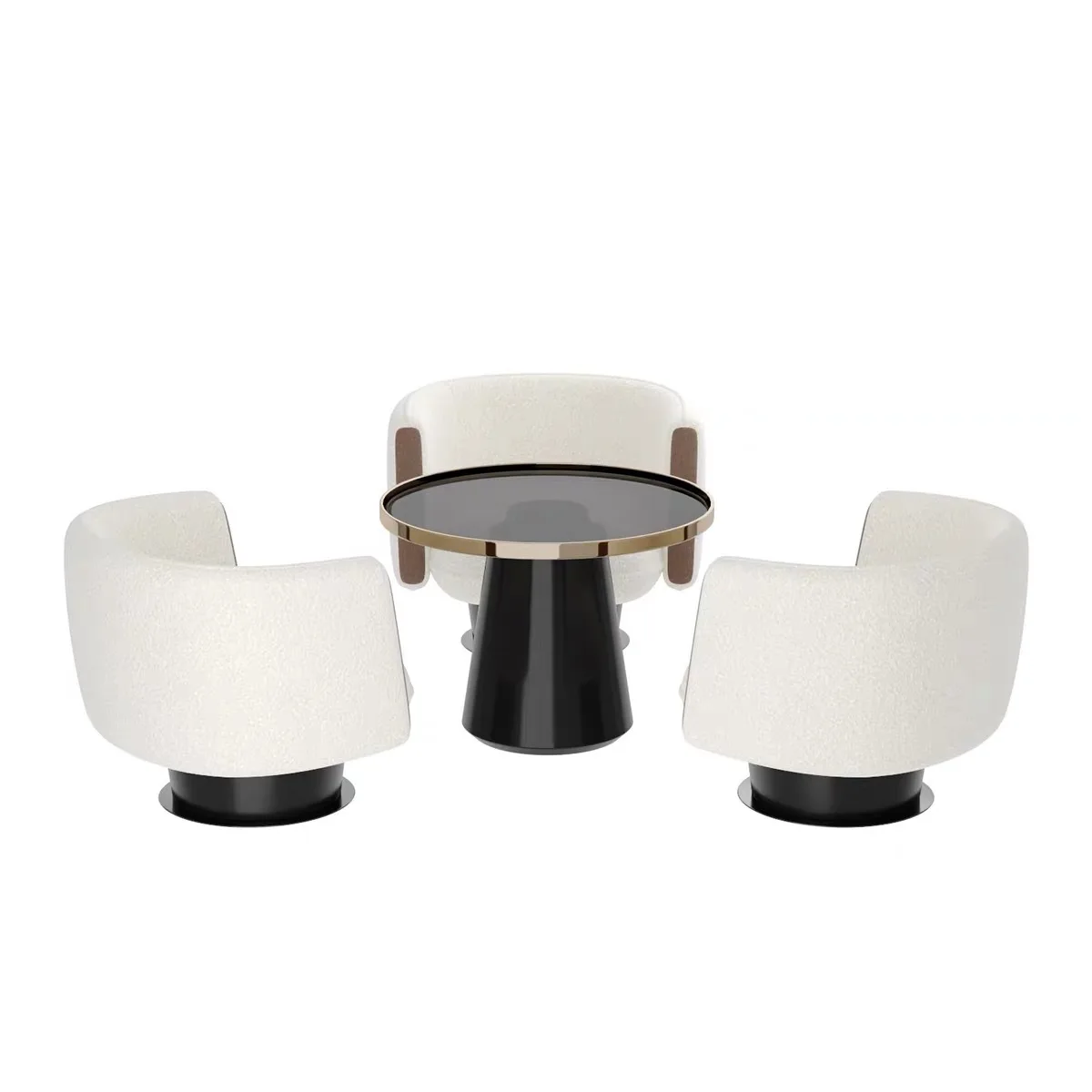 LMM Nordic light luxury modern balcony bedroom live stream modern fashion hotel sofa deck
