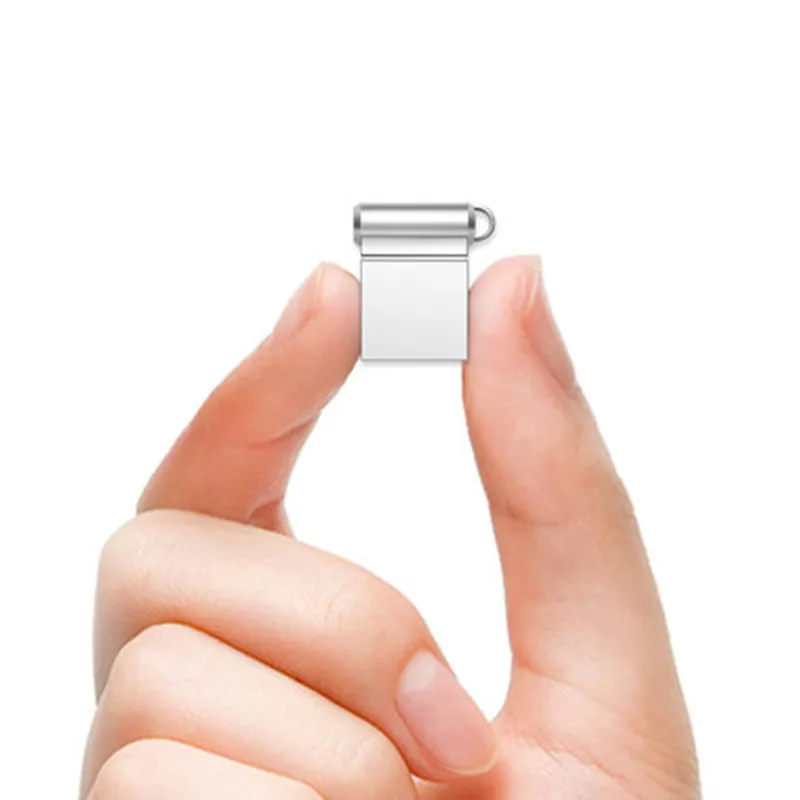 car Super Mini Metal Usb Flash Drive 4G 8G 16G Pen Drive 32GB Memory Stick ad alta velocità U Disk 64GB Pendrive 2.0 Memoria Usb