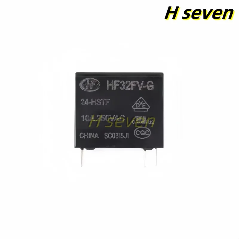 5pcs Power Relay HF32FV-G/5/12/24-HSTF 5V 12V 24VDC 4pin set normally open