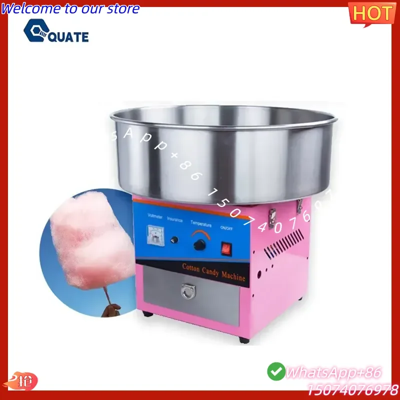 2026 Small Commercial Automatic Electric Cotton Candy Machine Home Use Sugar Free Floss Maker,highly Efficient and Convenient