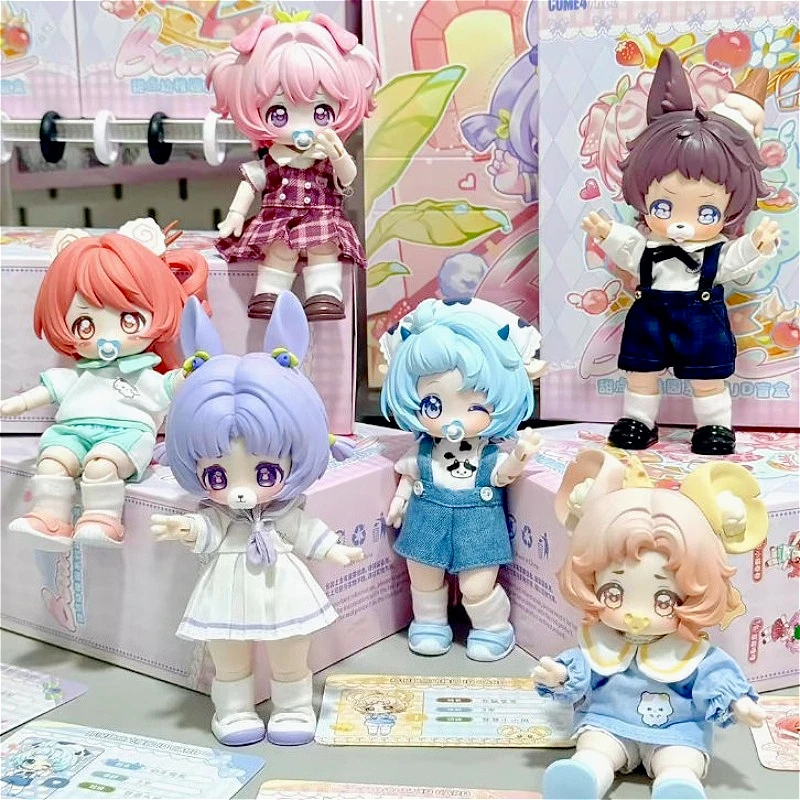 

Come4free Bonnie Dessert Kindergarten Series Blind Box 1/12 BJD Kawaii Action Figure Mystery Desktop Model Toys Collectible Gift