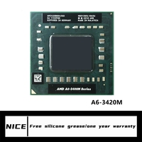 A6-3420M A6 3420M AM3420DDX43GX 1.5 Ghz Quad Core 4M 35W Socket FM1 CPU processor