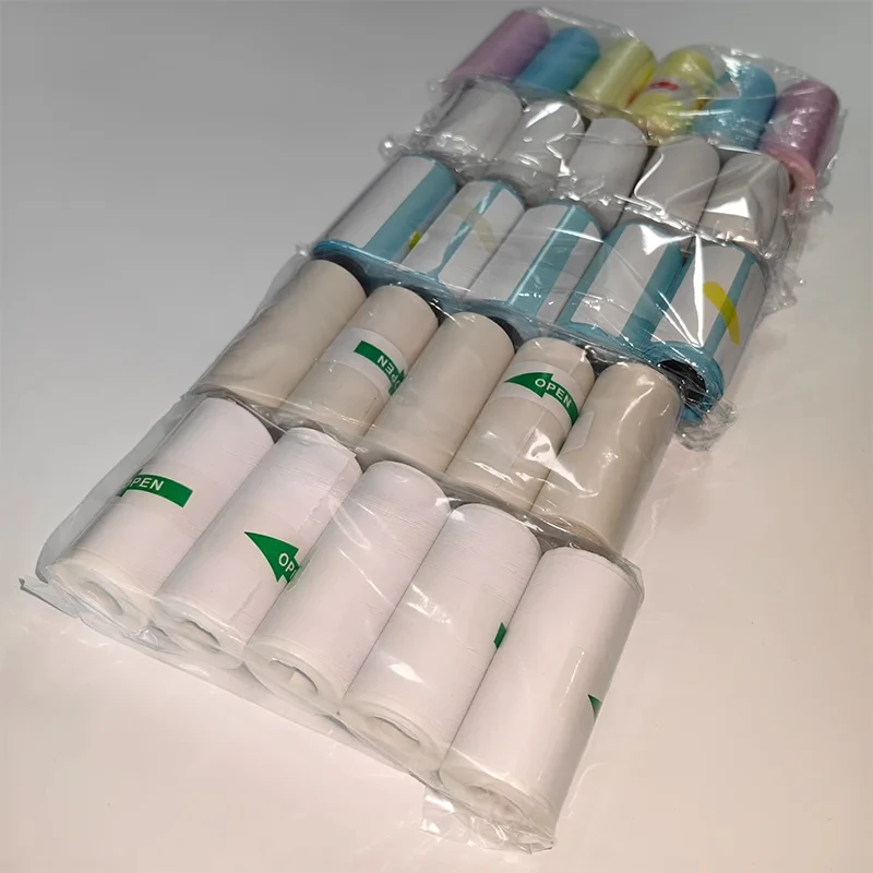 3 Rolls Color Sticker Thermal Paper Label Paper Sticker Photo Papers For PeriPage PAPERANG Poooli 57mm width Photo Printer